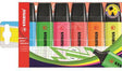 STABILO BOSS ORIGINAL Textmarker 6er-Set – 2-5 mm Keilspitze, 6 Farben, Made in Germany