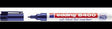 edding CD/DVD-Marker 8400 – Permanenter Disc Marker mit 0,5–1 mm Rundspitze, Blau