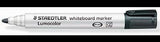STAEDTLER Whiteboardmarker Lumocolor 351-2 – 2 mm rote Rundspitze, nachfüllbar