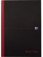 OXFORD Black n' Red Notizbuch DIN A4 liniert, 96 Blatt, 90 g/m², Hardcover