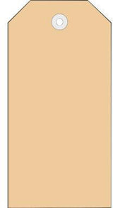 HERMA Anhängezettel 6014 45x90 mm mit Kunststofföse, 1.000 Stück, brauner Karton
