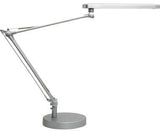 UNILUX Tischleuchte MAMBO LED schwarz – flexibel mit Doppelarm & Klemmfuß