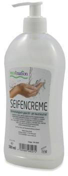 MEDINATION Seifencreme 97543 mit Pumpe – dermatologisch getestete Flüssigseife, 500 ml