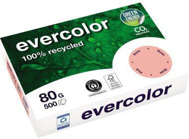Clairefontaine Kopierpapier evercolor A4 80 g/m² rosa 500 Blatt Recyclingpapier
