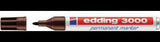 edding Permanentmarker 3000 – Rundspitze 1,5-3 mm, hellgrün, nachfüllbar, Made in Germany