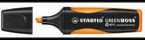 STABILO Textmarker GREEN BOSS 6070/33 – 2-5 mm grün, nachfüllbar, 83% recycelt