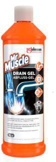 MR MUSCLE Abfluss-Gel 1 Liter – Reinigt Rohre und bekämpft Gerüche in 5 Minuten