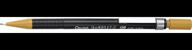 Pentel Druckbleistift Sharplet A129 0,9 mm braun – Strukturierte Griffzone, abnehmbarer Clip