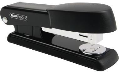RAPESCO Bowfin Heftgerät R53500B2 Metall schwarz – fest/lösbar/nageln, 25 Blatt, inkl. Heftklammern