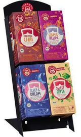 Teekanne Teebar 1677 für 4 Teepackungen – Gastro Premium Stahl Schwarz
