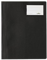 DURABLE Schnellhefter DIN A4 Polyethylen schwarz mit Innentasche