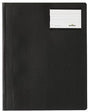 DURABLE Schnellhefter DIN A4 Polyethylen schwarz mit Innentasche