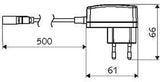 SCHELL Steckernetzteil PURIS E, VENUS E, CELIS E – 9V geregelt, IP65, für Funk-Manager FM