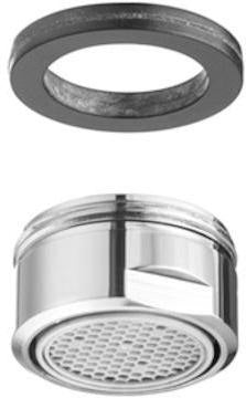SCHELL Strahlregler M24 x 1 AG, max. 3,8 l/min, belüfteter Strahl, chrom – 289360699