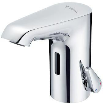 SCHELL XERIS E2 HD-M Elektronische Waschtisch-Armatur small, Bluetooth, Batteriebetrieb, chrom
