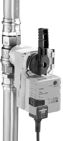 SCHELL SWS Leckageschutz-Armatur Kabel DN 15 – Elektrischer Kugelhahn mit Bus-Extender