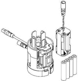 SCHELL Elektronik-Ersatzteilset PURIS E/VENUS E – Batteriebetrieb, vor 10/2015