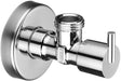SCHELL Design-Eckventil PINT regulierbar, ohne Verschraubung, chrom – 1/2 Zoll