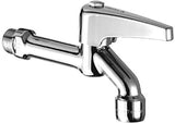 SCHELL Auslaufventil mit Hebelgriff, Luftsprudler, 1/2 Zoll, chrom – DN 15, Messing