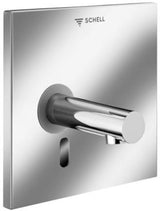 SCHELL LINUS W-E-V Unterputz-Waschtisch-Armatur mit Infrarot-Sensor, Batteriebetrieb, Kaltwasser
