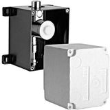 SCHELL UP-Urinal-Druckspüler COMPACT II Unterputz mit Vorabsperrung 1/2 Zoll