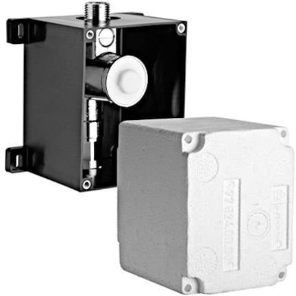 SCHELL UP-Urinal-Druckspüler COMPACT II Unterputz mit Vorabsperrung 1/2 Zoll
