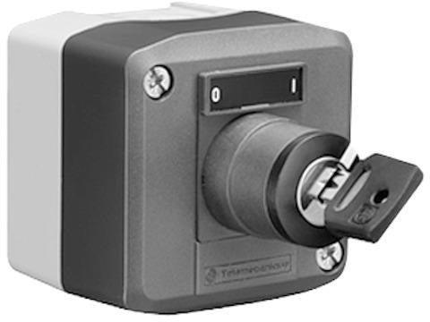 SCHELL Schlüsselschalter Thermische Desinfektion – IP65, abschließbar, 2 Schaltstellungen