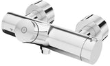 SCHELL VITUS VD-SC-T Selbstschluss-Duscharmatur mit Thermostat, Aufputz, chrom