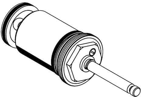SCHELL LINUS D-SC II-T Selbstschluss-Kartusche Modell 2010 – Thermostat-Ersatzteil