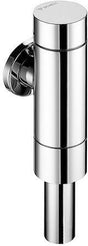SCHELL WC-Druckspüler SCHELLOMAT BASIC 3/4 Zoll chrom – Aufputz-Spülarmatur mit Messing-Drucktaste