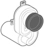 SCHELL Siphon Urinal COMPACT LC mit LC-Sensor – DN 50, horizontal, 0,3 l/s