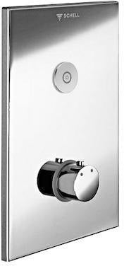 SCHELL LINUS D-C-T Unterputz-Dusche mit Thermostat und CVD-Touch-Elektronik, chrom