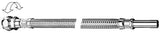 SCHELL Clean-Flex S Flexschlauch 300 mm mit Edelstahl-Drahtumflechtung, 3/8 Zoll AG x 10 mm, chrom