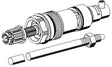 SCHELL Oberteil POLAR II mit Spindel 177,5 mm – Ersatzteil für Rohrleitungsarmaturen