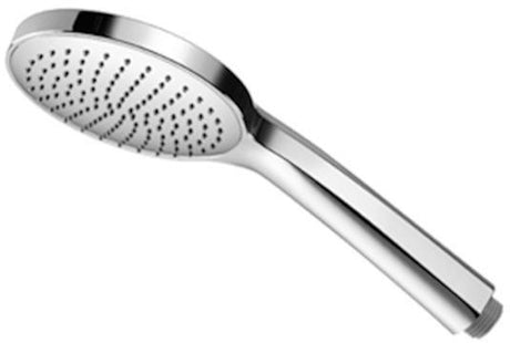 SCHELL Handbrause 1-strahlig mit Antikalknoppen und Durchflussbegrenzer – Chrom