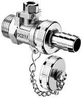 SCHELL F+E-Kugelhahn mit Schlauchverschraubung, 16 bar, 1/2 Zoll, Messing – 50 Stück