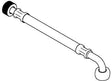 SCHELL MONTUS Flexibler Schlauch für Spülkasten 8 cm – Ersatzteil