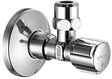 SCHELL Eckventil COMFORT Doppel-RV regulierbar 1/2 Zoll chrom