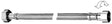 SCHELL Clean-Flex S Flexschlauch 300 mm chrom – drehbarer Anschluss, Edelstahlgeflecht, 2x Innengewinde