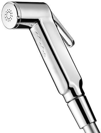 SCHELL Design-Handbrause Bidet mit ABS-Halter und Anschlussschlauch G1/2 Zoll chrom