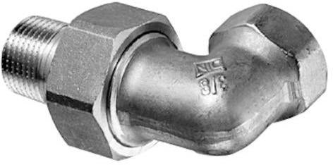 SCHELL Heizkörperverschraubung Eckform 10 bar 1/2 Zoll Messing – 50 Stück