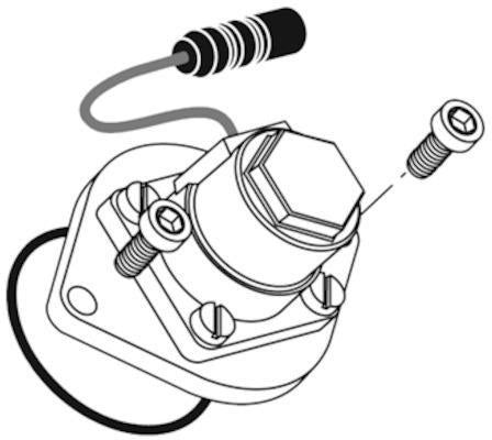 SCHELL Magnetventil VERONA E 12V/2W – IP65, für Sanitär-Ersatzteile