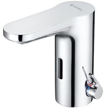 SCHELL CELIS E2 HD-M Elektronische Waschtisch-Armatur mit ToF-Sensor, Bluetooth und Unterputznetzteil, Chrom