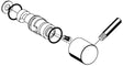 SCHELL Temperaturregler PURIS Hochdruck Mischwasser verchromt – Präzise Regelung