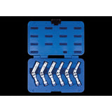 KING TONY Profi-Werkzeuge - 3/8" Steckschlüssel-Set für Glühkerzen - 6 tlg. 3716MR