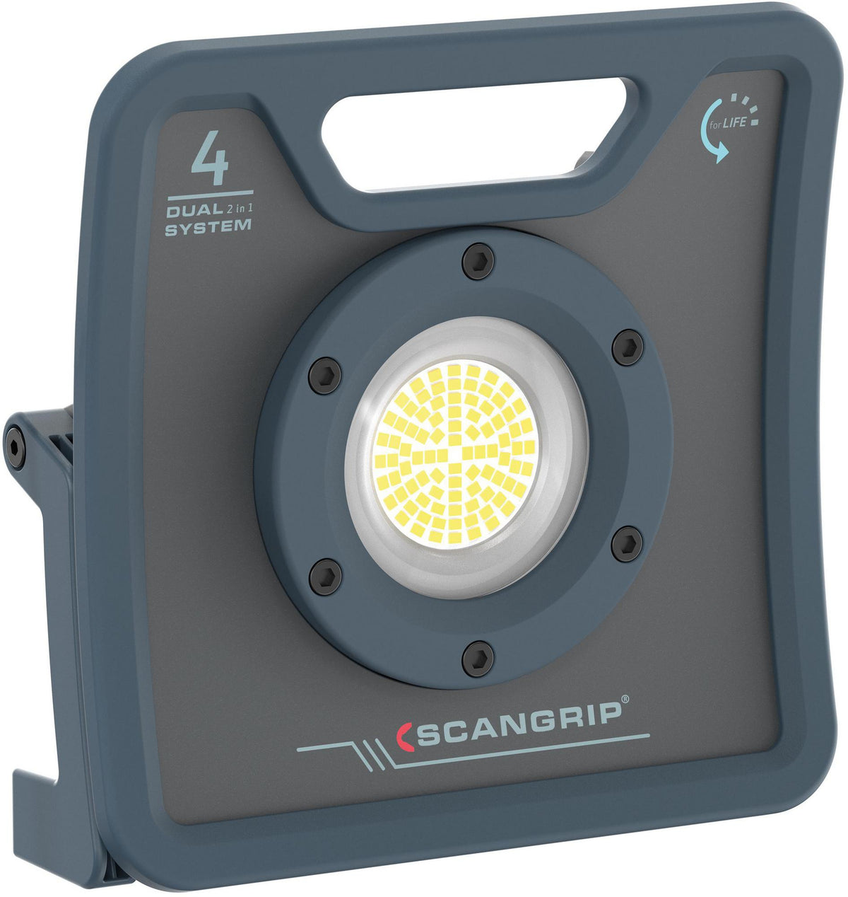 SCANGRIP Akku-Arbeitsleuchte NOVA 4C+R 30 W, 400-4000 lm, IP67, 5700K
