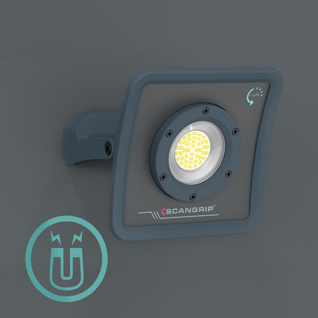 SCANGRIP Akku-Arbeitsleuchte NOVA R 14 W 200-2000 lm IP67 mit USB-C