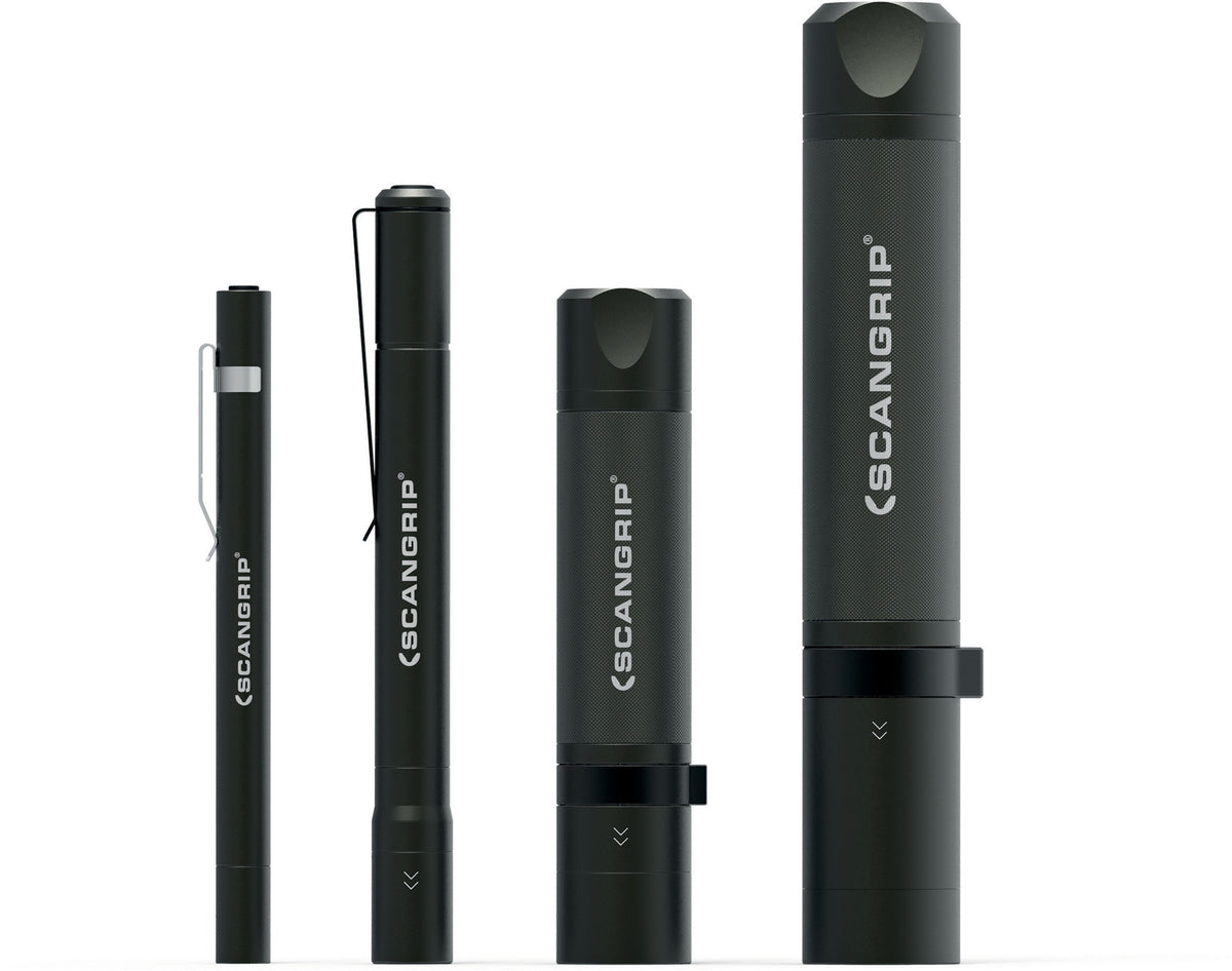 SCANGRIP FLASH Pencil LED-Taschenlampe 75 lm, 40 m Leuchtweite, IP54, 2x AAAA