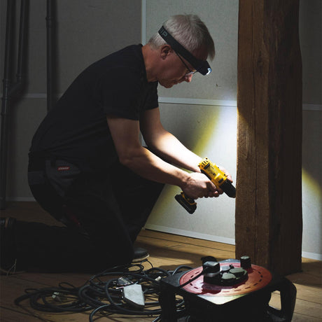 SCANGRIP LED-Kopfleuchte I-VIEW 3,8 V 1600 mAh Li-ion mit 400 Lumen und Sensormodus