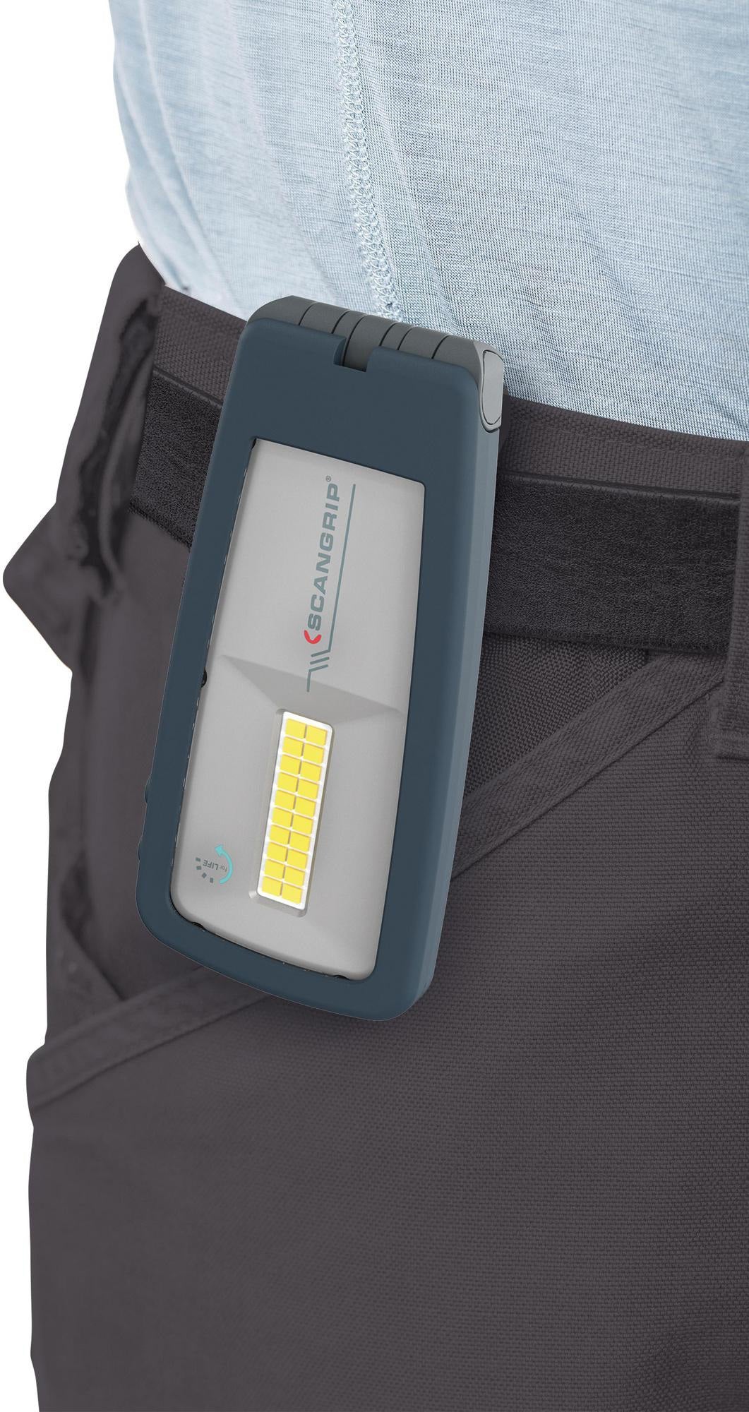 SCANGRIP STAR LED-Akkuhandleuchte 500/1000 lm, 3,7 V 5200 mAh Li-Ion, IP65